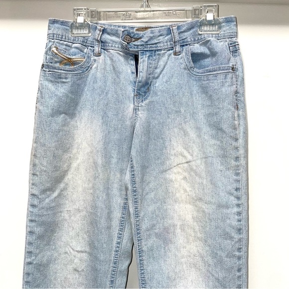 Revolt Light Wash  Low Rise Jeans Size 14 - Picture 8 of 9